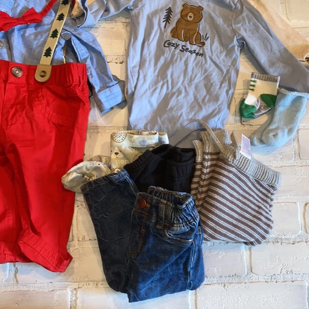 Babyboy 6/9m and 6-12m fall & winter bundle!!